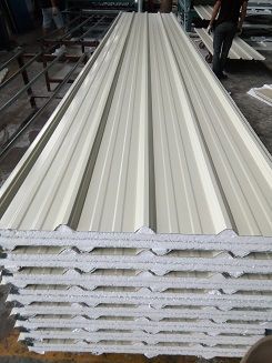 美粵建材彩鋼錫紙夾芯瓦產(chǎn)品展示